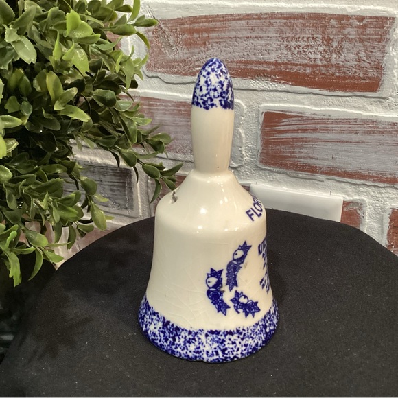 Vintage - Ceramic Porcelain Crafted Bell - Florida - Kitchen Prayer - Nice - Picture 5 of 9